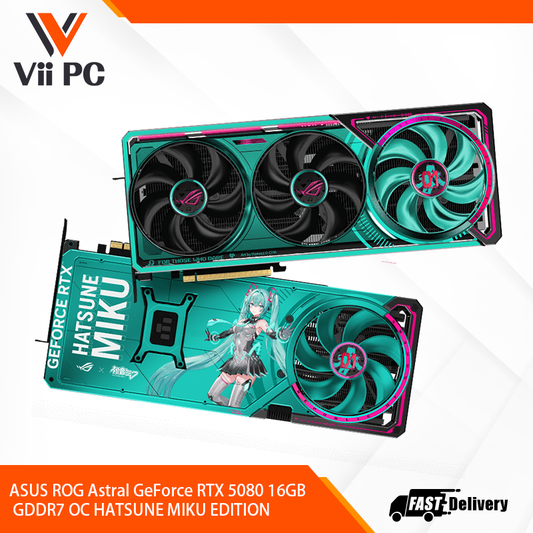 ASUS ROG Astral GeForce RTX 5080 16GB GDDR7 OC HATSUNE MIKU EDITION