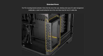 LIAN LI 011 VISION COLOR CHROME (Black Mirror Finish) - Tower Chassis