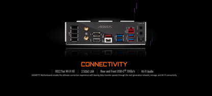 GIGABYTE B760 AORUS ELITE AX (rev. 1.x) Wi-Fi 6E DDR5 LGA 1700 M.2 PCIe 4.0 ATX Motherboard