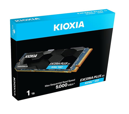 KIOXIA Exceria Plus G4 1TB 2TB M.2 2280 NVMe PCIe 5.0 SSD Internal Solid State Drive, R10000 W7900