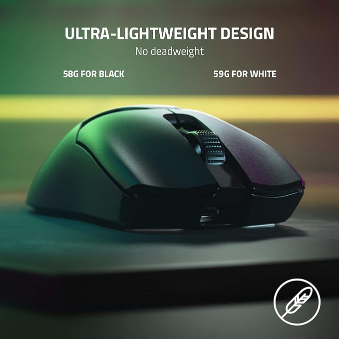 Razer Viper V2 Pro - Ultra-lightweight Wireless Esports Mouse (Black/White)