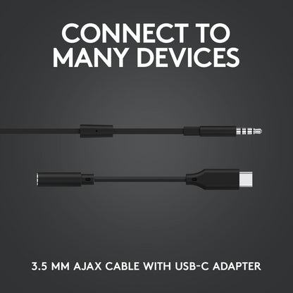 LOGITECH G333 Gaming Earphones with Mic and Dual Drivers