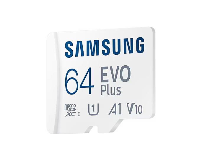 SAMSUNG EVO PLUS microSDXC Memory Card with Adapter 64GB/128GB/256GB/512GB Card up to 130MB/s Read, compatible to UHS-I
