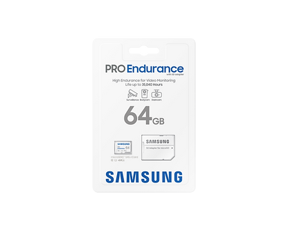 SAMSUNG PRO Endurance microSDXC Memory Card with Adapter 32GB/64GB/128GB/256GB Card up to 200MB/s Read, compatible to UHS-I