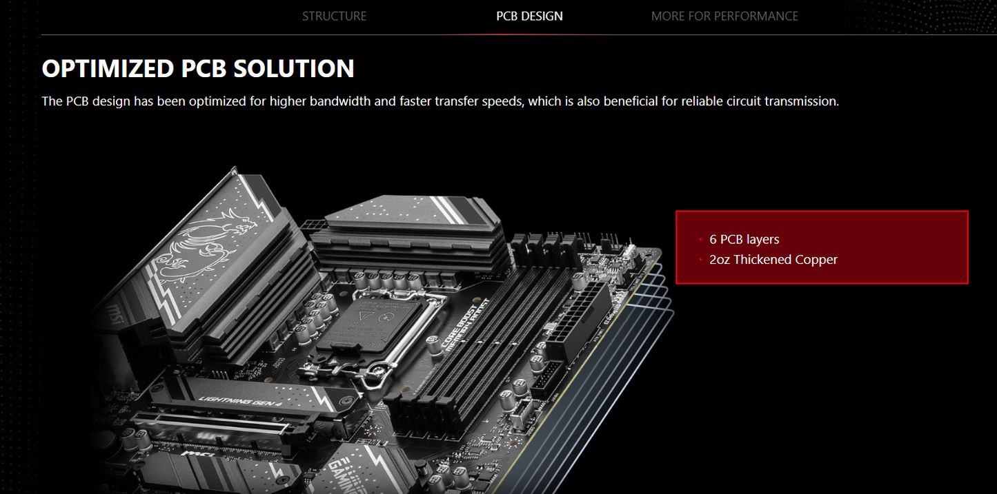 MSI Z790 GAMING PLUS WIFI 6E DDR5 PCIe 5.0, Lightning Gen 4 x4 M.2 with M.2 Shield Frozr LGA 1700 ATX Motherboard