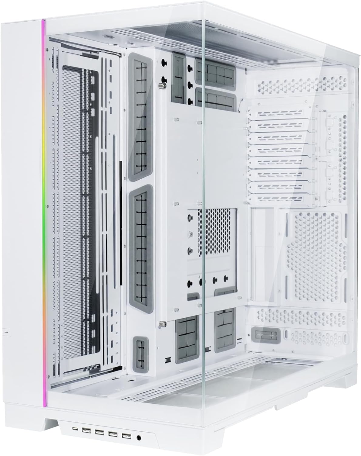 LIAN LI O11 Dynamic EVO XL Full-Tower Gaming Case (Black/White