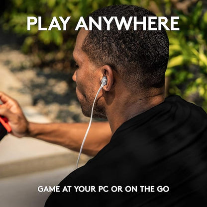 LOGITECH G333 Gaming Earphones with Mic and Dual Drivers