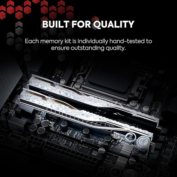 G.SKILL Trident Z5 Royal NEO RGB Series (SILVER): 32GB/48GB/64GB/96GB DDR5-6000/6400/7200/8000 MT/s - AMD EXPO Profile Ready