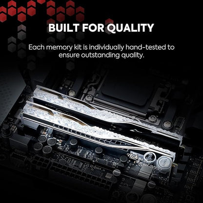 G.SKILL Trident Z5 Royal NEO RGB Series (SILVER): 32GB/48GB/64GB/96GB DDR5-6000/6400/7200/8000 MT/s - AMD EXPO Profile Ready