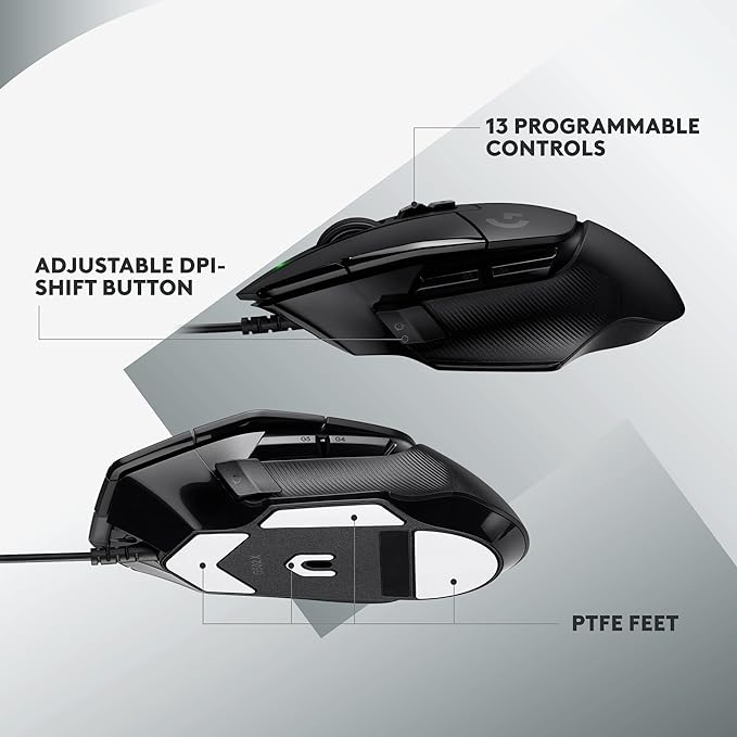 LOGITECH G502 X Wired Gaming Mouse
