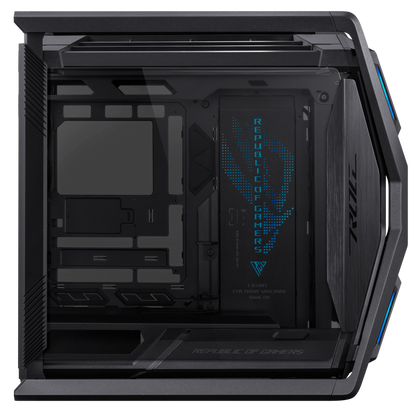 ASUS ROG HYPERION GR701 EATX CASE WITH BTF EDITION -  5 x 2.5" Bay, ARGB, 420mm Dual Radiator, 4x140mm Fans, Tempered Glass, 1 Yr Wty