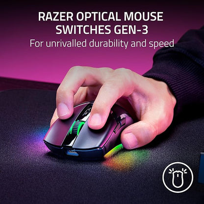 Razer Cobra Pro - Customizable Wireless Gaming Mouse with Razer Chroma™ RGB (Black/White)