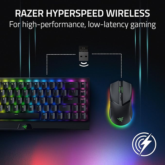 Razer Cobra Pro - Customizable Wireless Gaming Mouse with Razer Chroma™ RGB (Black/White)