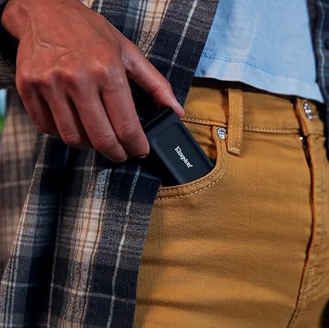 Kingston XS1000 Portable SSD - (1000GB/2000GB) - (Black/Red)