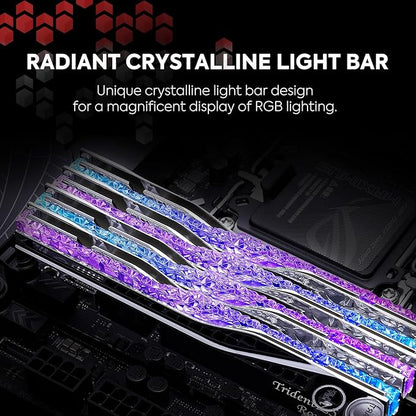 G.SKILL Trident Z5 Royal NEO RGB Series (SILVER): 32GB/48GB/64GB/96GB DDR5-6000/6400/7200/8000 MT/s - AMD EXPO Profile Ready