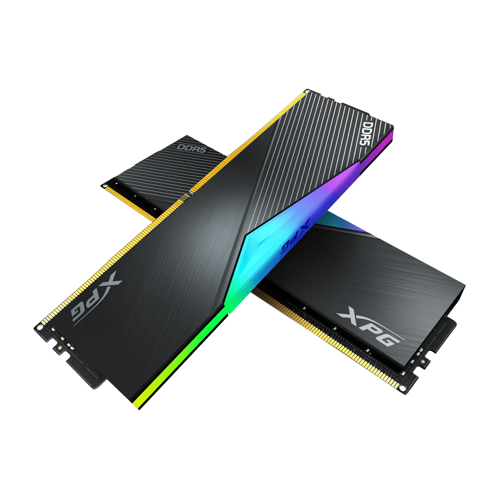 ADATA XPG LANCER RGB DDR5 6000MHz CL30 / XPG LANCER BLADE RGB DDR5 6400MHz CL32 (2x16GB) 32GB XMP/EXPO - BLACK/WHITE