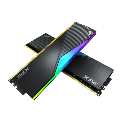 ADATA XPG LANCER RGB DDR5 6000MHz CL30 / XPG LANCER BLADE RGB DDR5 6400MHz CL32 (2x16GB) 32GB XMP/EXPO - BLACK/WHITE