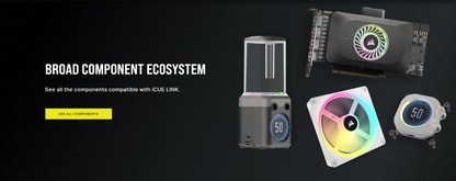 CORSAIR iCUE LINK System Hub - Connect Up to 14 CORSAIR iCUE LINK Devices - Auto Device Detection