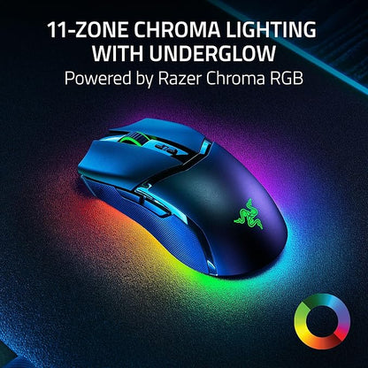 Razer Cobra Pro - Customizable Wireless Gaming Mouse with Razer Chroma™ RGB (Black/White)