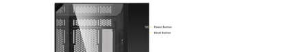 LIAN LI 011 VISION COLOR CHROME (Black Mirror Finish) - Tower Chassis
