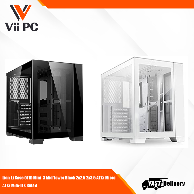 LIAN LI O11 DYNAMIC MINI Compact ATX Mid-Tower Case - Supports