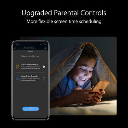 ASUS RT-AXE7800 Tri-band WiFi 6E (802.11ax) Router, New 6GHz Band, ASUS Safe Browsing, Enhanced Network Security with AiProtection Pro and Instant Guard Sharable Secure VPN, Free Parental Controls, 2.5G Port, Link Aggregation