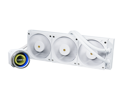 Lian Li Galahad II Trinity Performance 360 AIO CPU Liquid Cooler 360mm Black or White Daisy-chainable Radiator LCP Fans- Intel® LGA 1700, 1200, 115X, AMD® AM5/AM4 Sockets