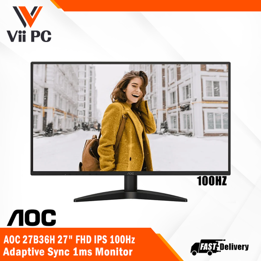 AOC 27B36H - 27" 100Hz 4ms GtG / 1ms MPRT IPS FHD Monitor
