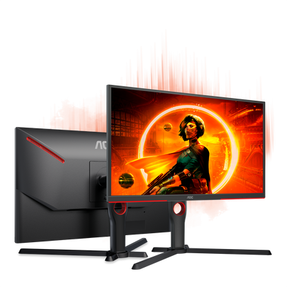 AOC 25G3Z - 24.5" FHD 240Hz IPS 0.5ms (MPRT) Gaming Monitor