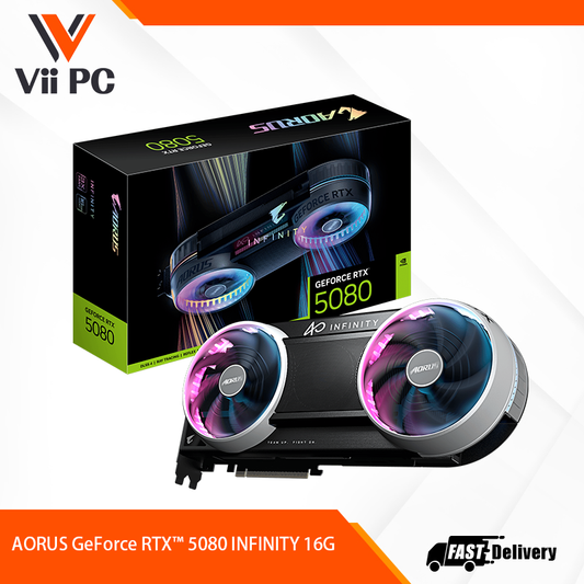 GIGABYTE AORUS GeForce RTX™ 5080 INFINITY 16GB