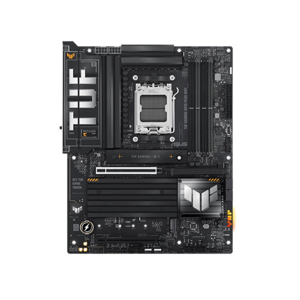 ASUS TUF GAMING X870-PLUS WIFI AMD Ryzen 9000 Series AM5 ATX Gaming Motherboard