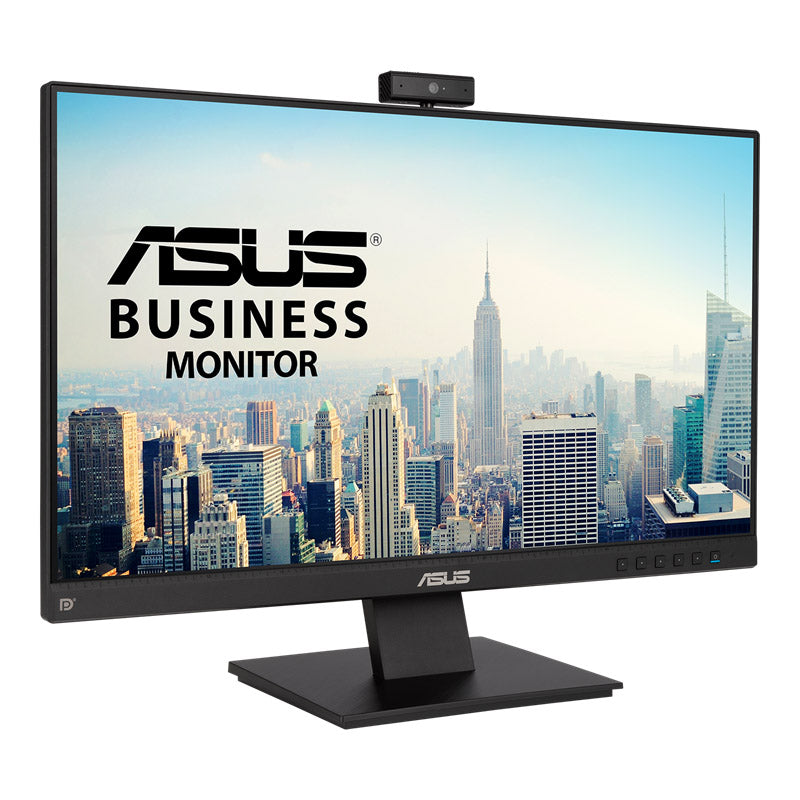 ASUS BE24EQK Business Monitor - 23.8" FHD, IPS, Frameless, adjustable 2MP FHD Webcam, Mic Array, Flicker free, Low Blue Light, HDMI