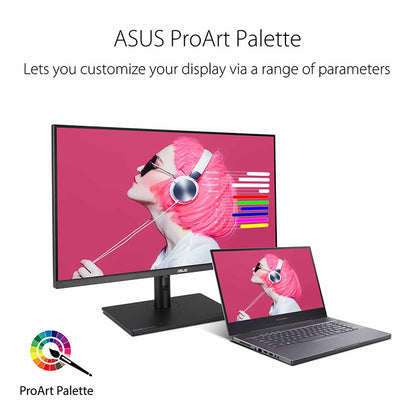 ASUS ProArt Display PA328QV Professional Monitor - 32" QHD (2560x1440), 100% sRGB, 100% Rec.709, Color Accuracy ΔE<2, Calman Verified