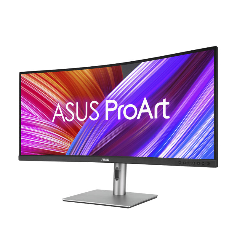 ASUS ProArt Display PA34VCNV Curved Professional Monitor - 34.1" IPS, 21:9 (3440x1440), 3800R Curvature, 100% sRGB / Rec.709, Color Accuracy ΔE<2, Calman Verified, USB-C Docking PD 96W, RJ45