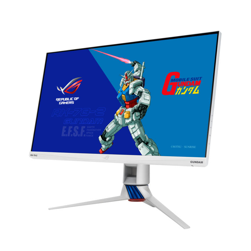 ASUS ROG Strix XG279Q-G GUNDAM EDITION HDR Gaming Monitor - 27" WQHD (2560 x 1440), Fast IPS, Overclockable 170Hz (Above 144Hz), 1ms (GTG), ELMB SYNC, G-SYNC Compatible, DisplayHDR™ 400