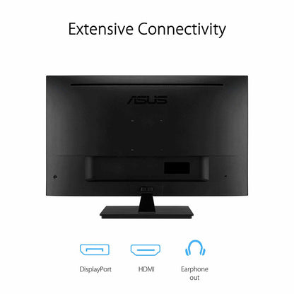 ASUS VP32UQ Eye Care Monitor - 32" (31.5" viewable), 4K UHD (3840x2160), IPS, 100% sRGB, HDR-10, Adaptive-Sync, DisplayPort, HDMI, Flicker Free, Blue Light Filter, Wall Mountable