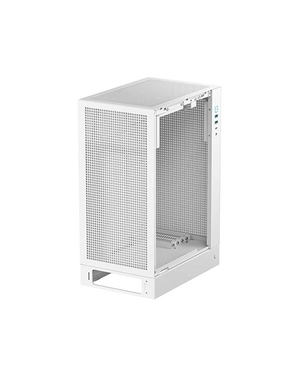 DeepCool CH170 PLUS Vertical Mid-Tower Case (Black/White)