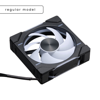 PHANTEKS D30 120mm PWM Fan, DRGB, Regular Blade, 1Pack/3Packs BLACK/WHITE