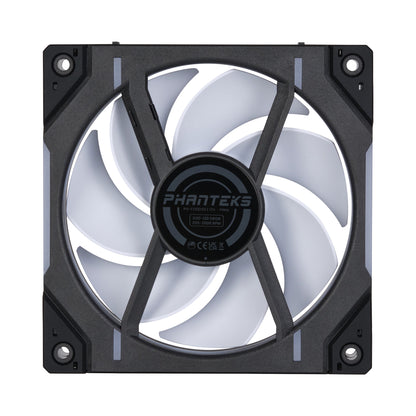 PHANTEKS D30 120mm PWM Fan, DRGB, Regular Blade, 1Pack/3Packs BLACK/WHITE