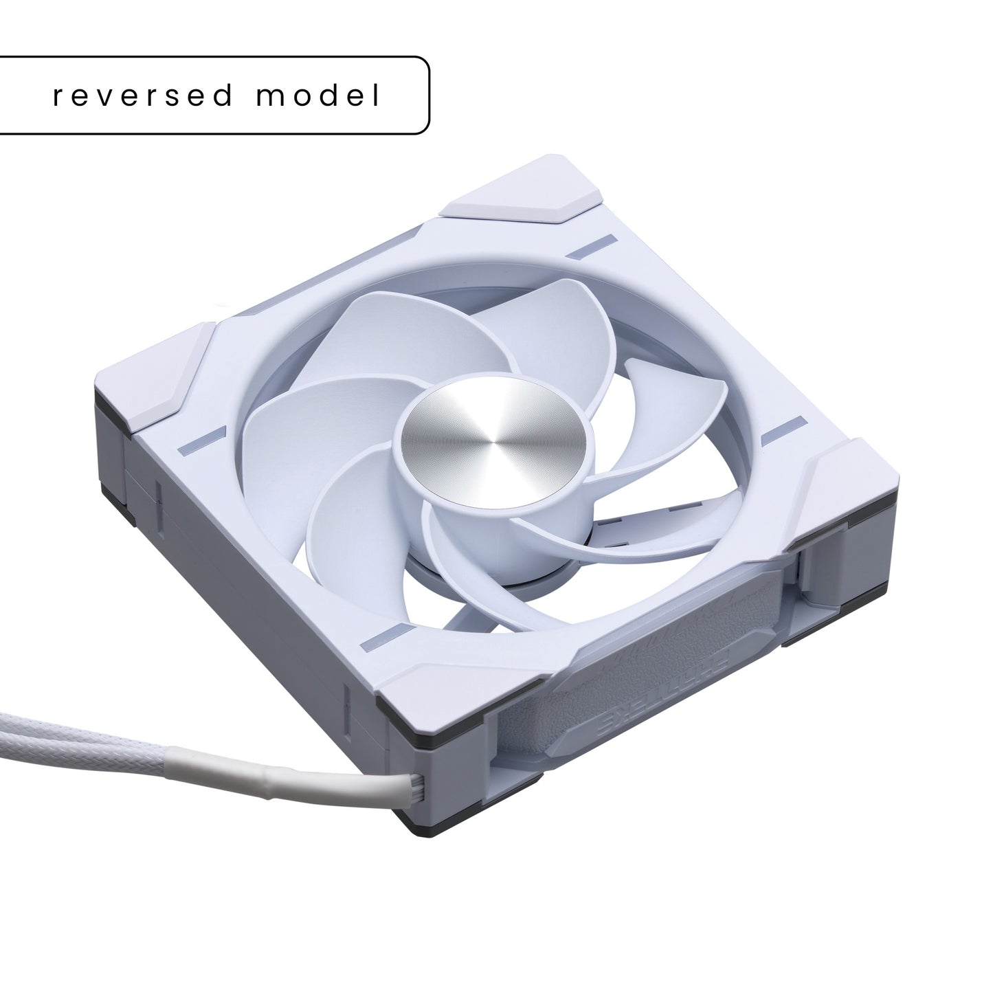 PHANTEKS D30 120mm PWM Fan, DRGB, Reversed Blade, 1Fan/3Fans BLACK/WHITE
