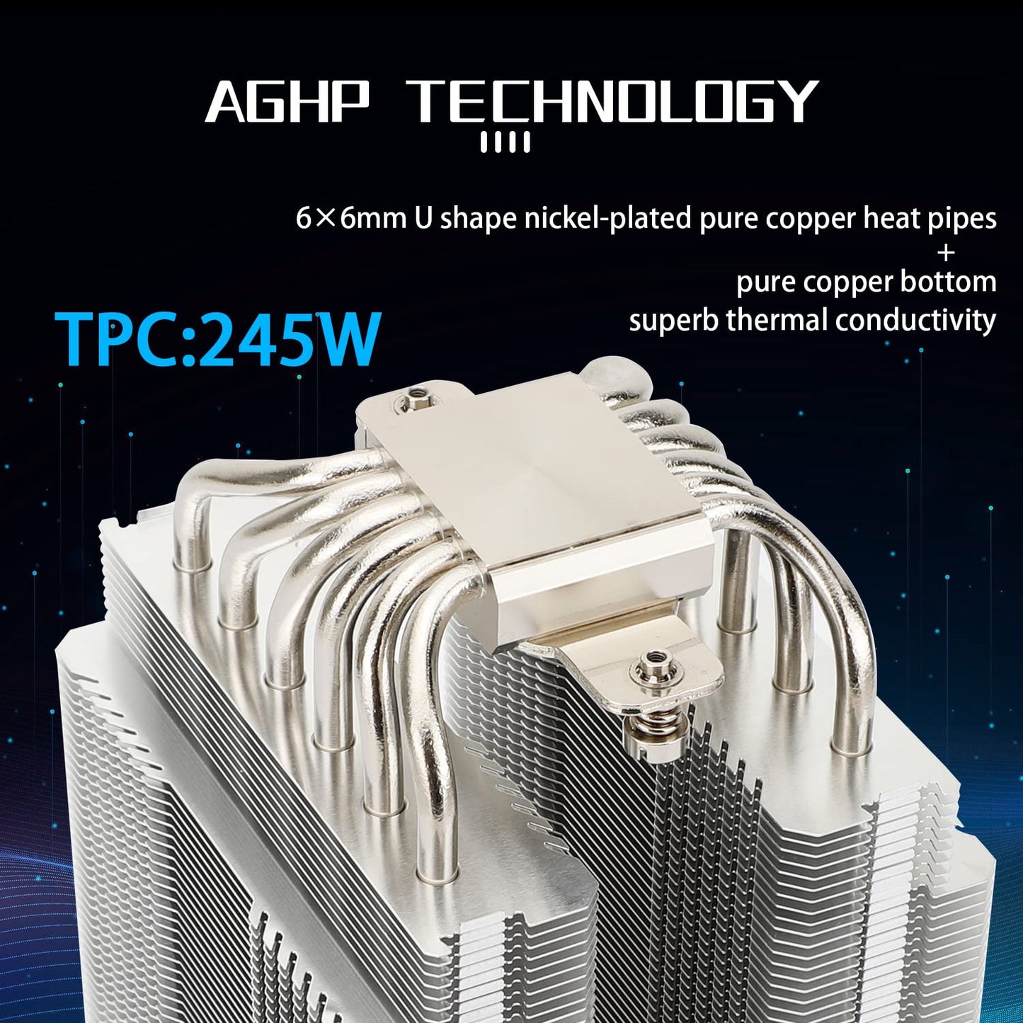 Thermalright Peerless Assassin 120 PA120 CPU Air Cooler, 6 Heat Pipes, Dual 120mm TL-C12 PWM Fan, Aluminium Heatsink Cover, AGHP Technology, for AMD AM4/AM5 Intel LGA 1700/115X/1200/2011/2066 BLACK/WHITE/GREY