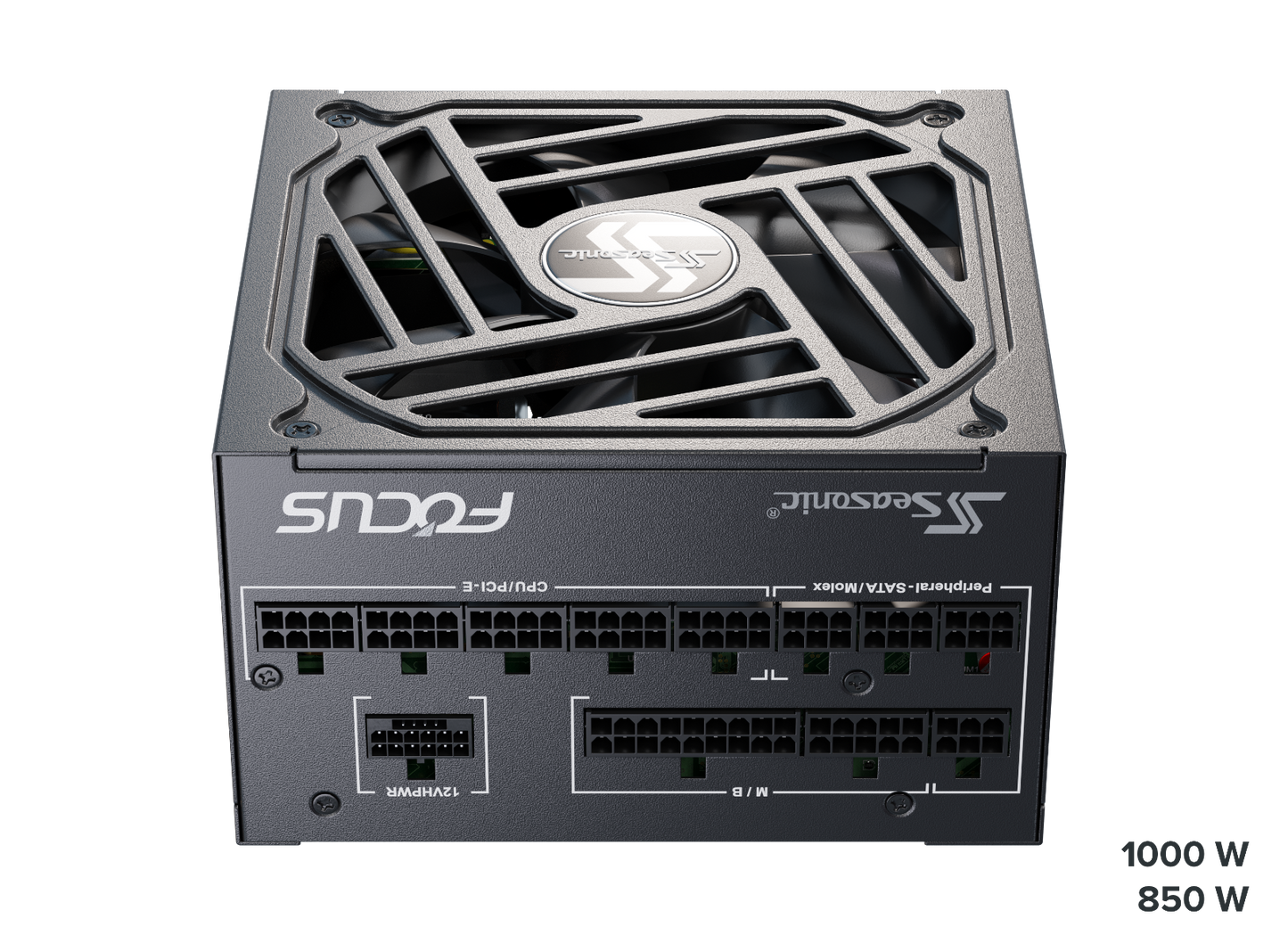 Seasonic FOCUS GX 750 850 1000 (750W/850W/1000W) ATX3.0 80 Plus® Gold Full-Modular - Fan Control in Fanless, Silent, and Cooling Mode, Perfect Power Supply for Gaming and Various Application