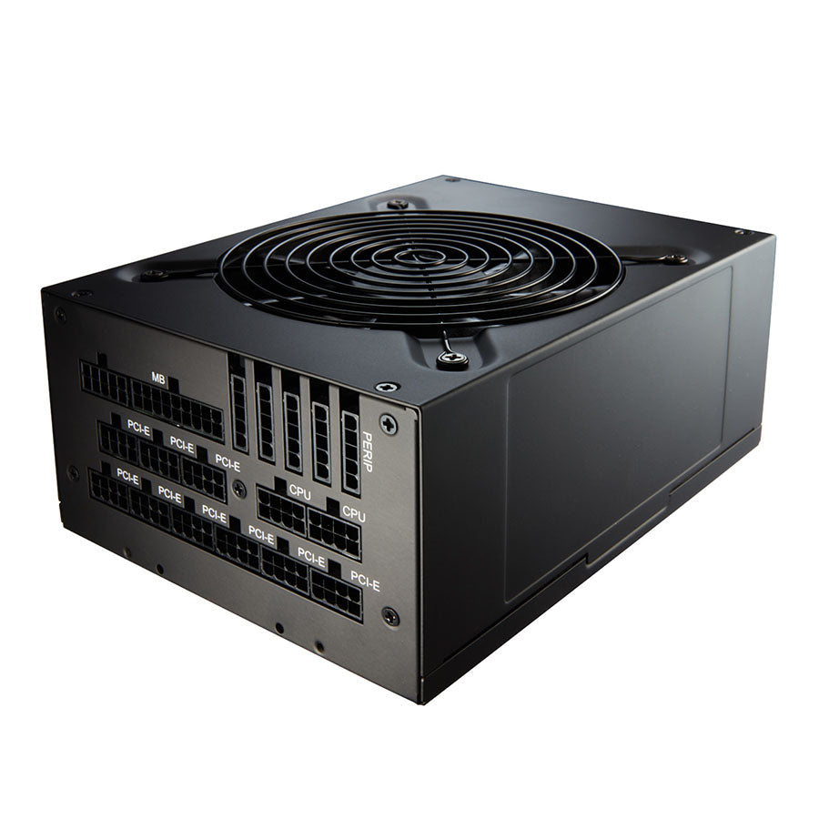 FSP Cannon 2000W PSU Computer/Mining Power Supply - 92+, Full Modular, 18 sets of PCI-E 6+2 PIN slots (Max of 9 GPUs)