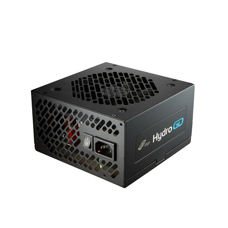 FSP Hydro GD 650W 80 Plus® Gold Power Supply - DC to DC, +12V Single-rail design, Flexible Flat Cable