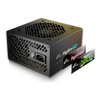 FSP Hydro GD 650W 80 Plus® Gold Power Supply - DC to DC, +12V Single-rail design, Flexible Flat Cable