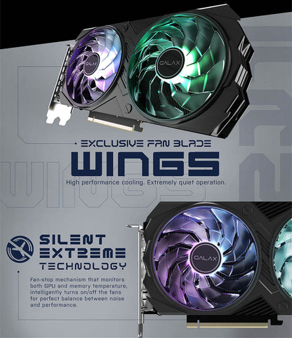 GALAX GeForce RTX 4060 Ti EX 8GB DDR6 GAMING Graphics Card