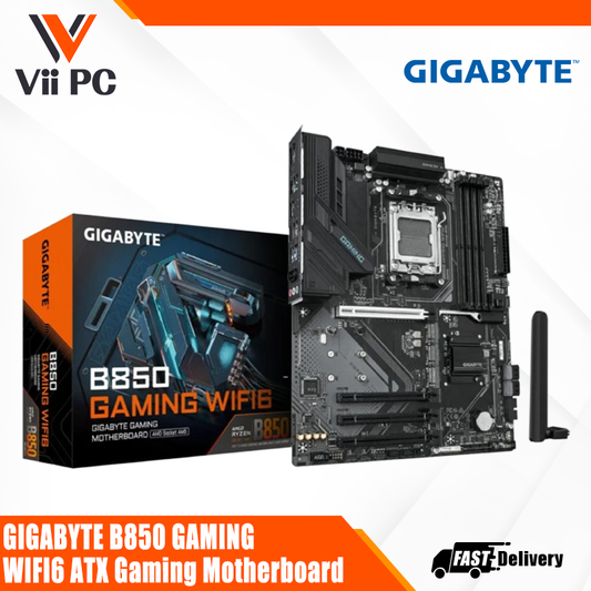 GIGABYTE B850 GAMING WIFI6, AMD Ryzen™ 9000 Series Processors, ATX Gaming Motherboard
