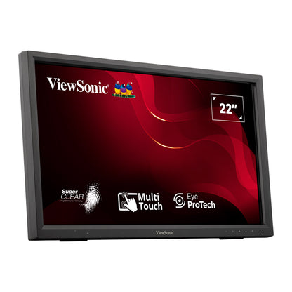 Viewsonic TD2223 22" Full HD 1080p IPS Panel Display, 10-point Multi touch, Frameless, HDMI,VGA & DVI, VESA mount (For retail, education, or enterprise use)
