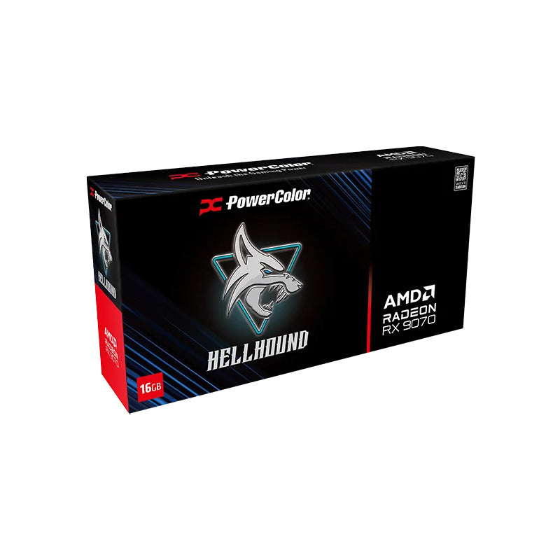 PowerColor Hellhound AMD Radeon RX 9070 16GB GDDR6 Graphics Card