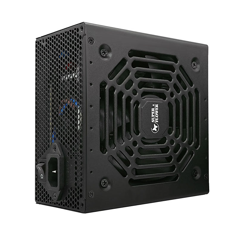 Super Flower LEGION HX 550W 80 Plus® Gold Power Supply (Fixed Cable Design) - Support All Intel / AMD Multi-Core CPU, ATX / BTX Compatible Motherboards, Support NVIDIA® SLI™ & ATI CrossFireX™ High Performance Graphic Card